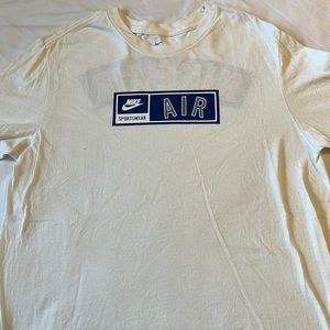 Cream Nike Air Shirt